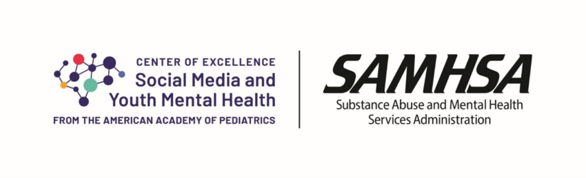 Center of Excellence Social Media and Youth Mental Health from the American Academy of Pediatrics. SAMHSA Substance Abuse and Mental Health Services Administration.